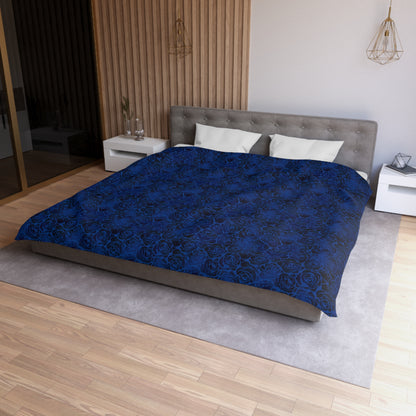 Nocturne Roses Microfiber Duvet Cover