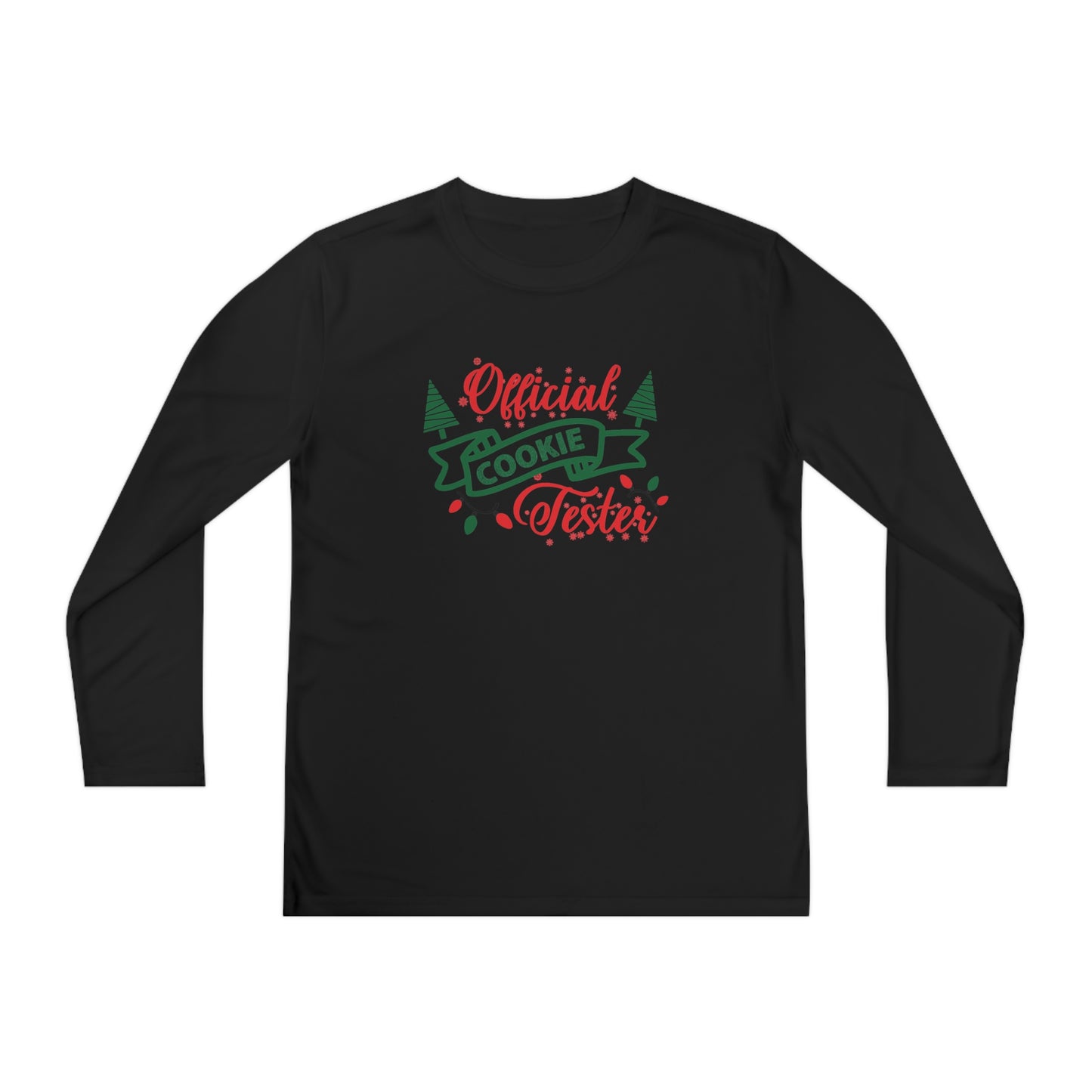 Official Cookie Tester Youth Long Sleeve Tee