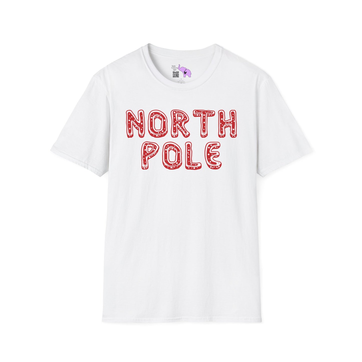 North Pole Adult T-shirt