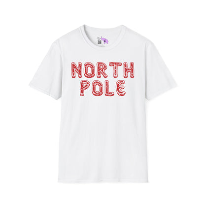 North Pole Adult T-shirt
