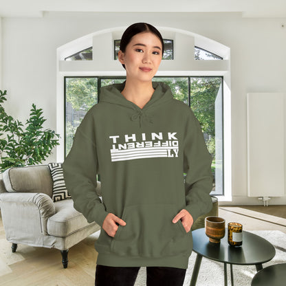 Think Differently Heavy Blend™ Hooded Sweatshirt