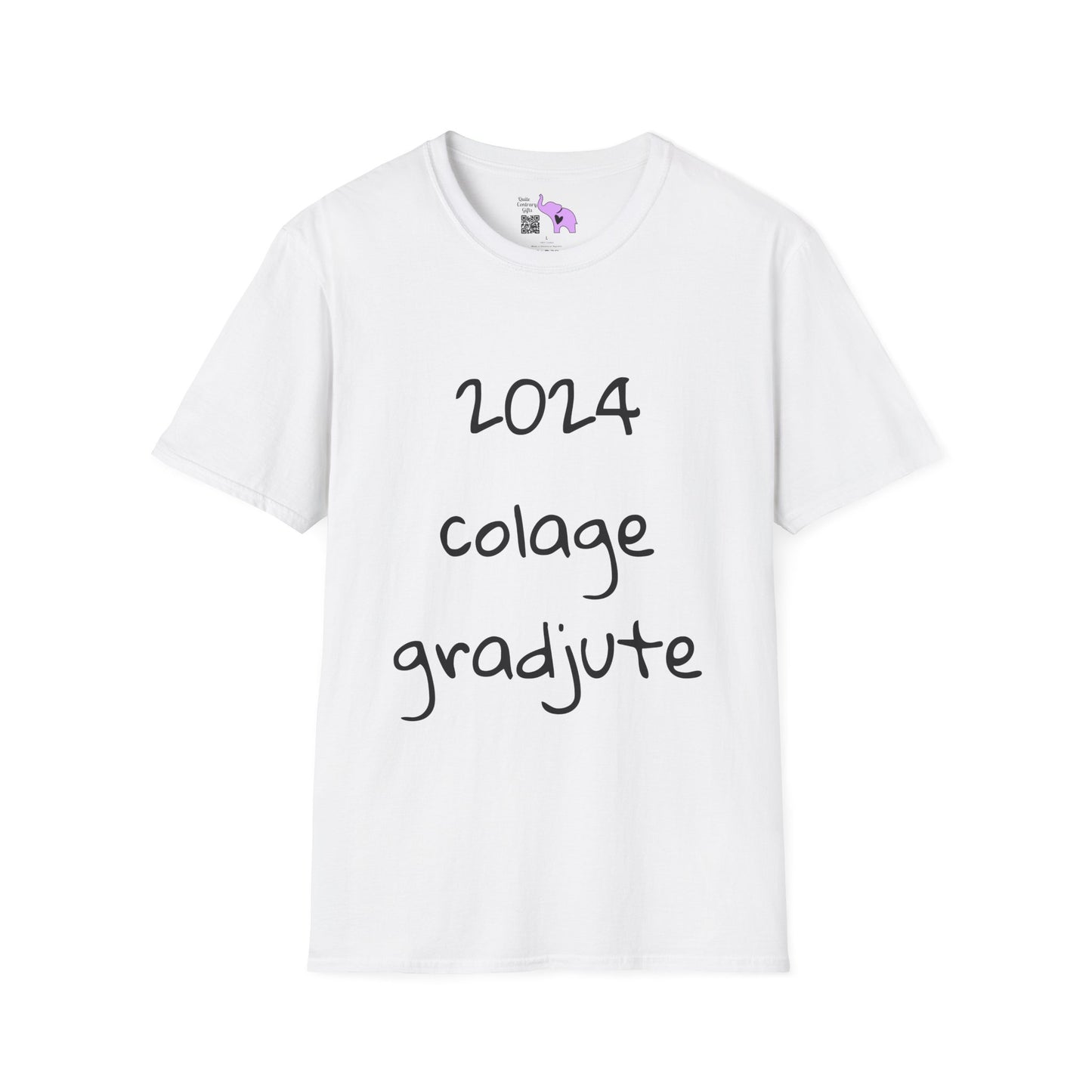 Colage Gradjute Unisex Softstyle T-Shirt