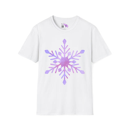 Large Snowflake Adult T-shirt