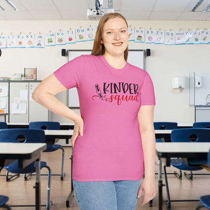 Kinder Squad Adult T-shirt