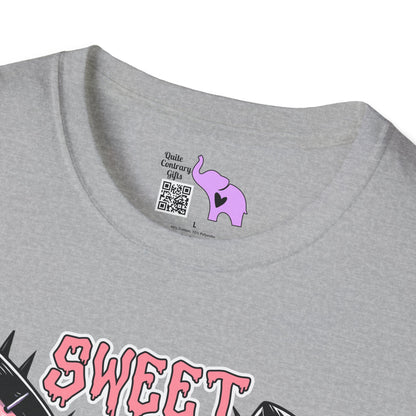 Sweet & Spooky Voodoo Bunny Adult T-shirt