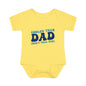 Cooler Than Dad (Don't Tell Him) Infant Baby Rib Bodysuit