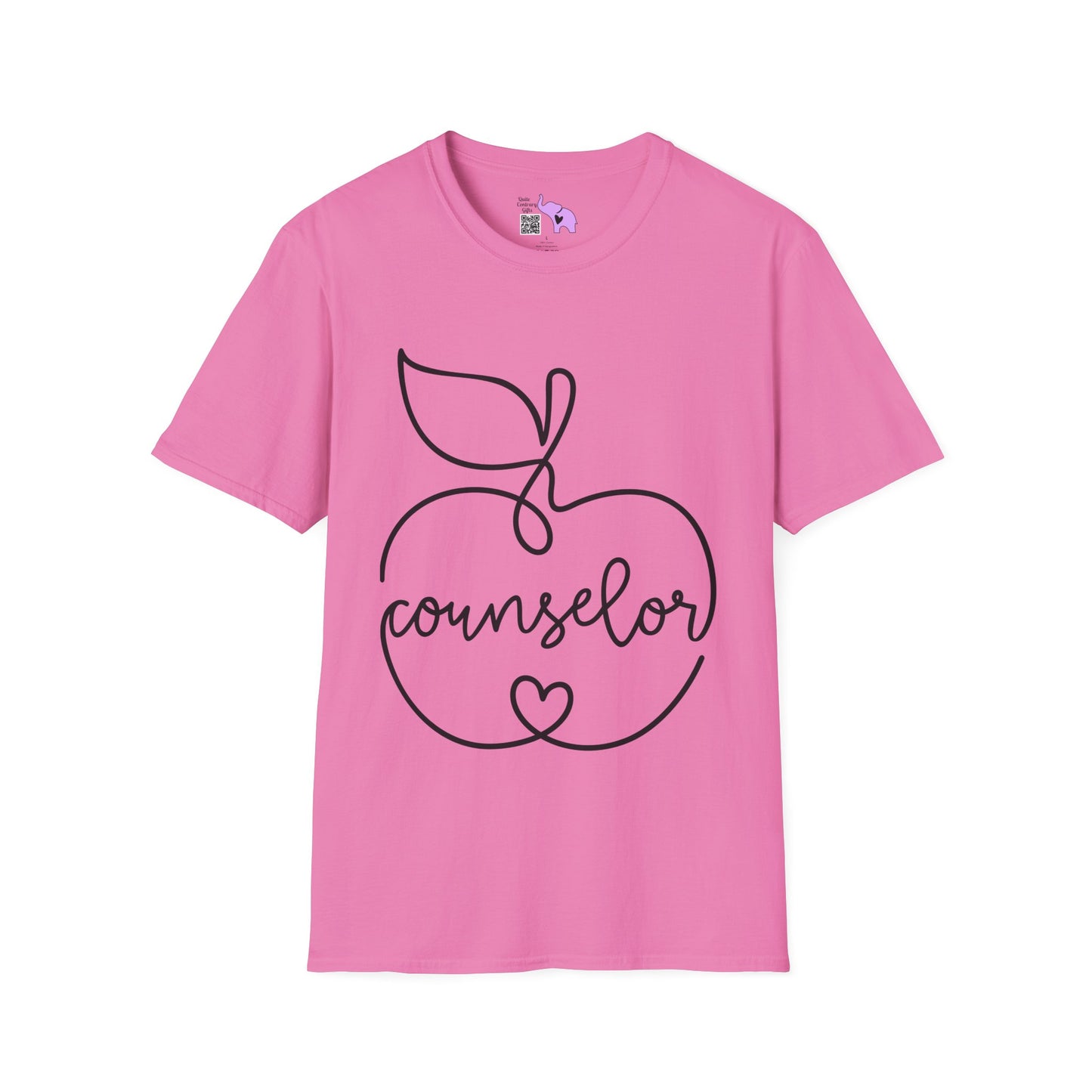 Counselor (w/Apple) Adult T-shirt