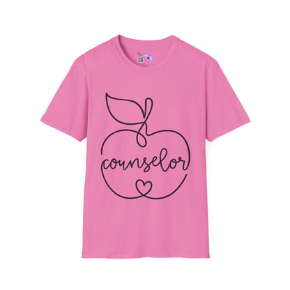 Counselor (w/Apple) Adult T-shirt