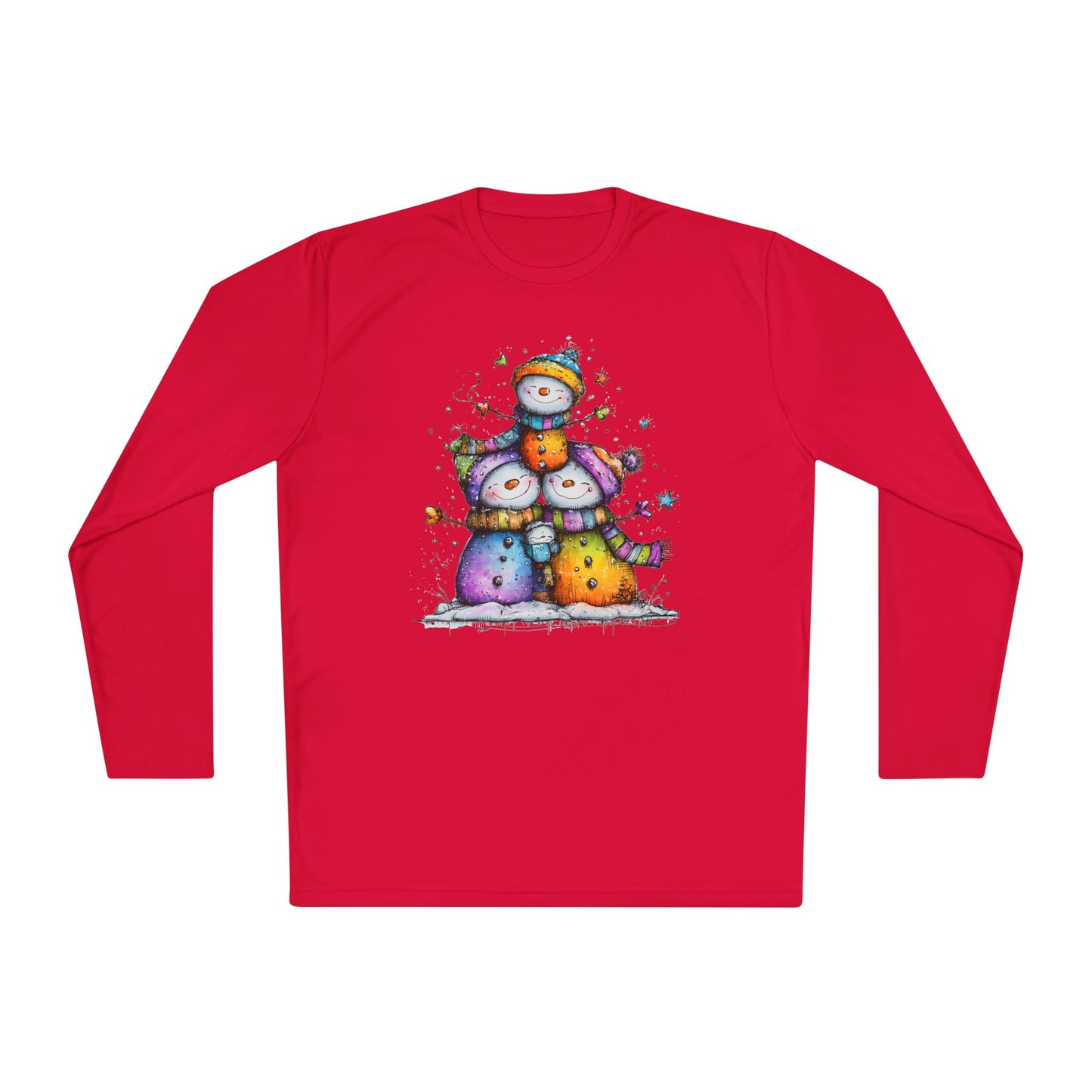 The Cozy Snow Crew Adult Long Sleeve Tee