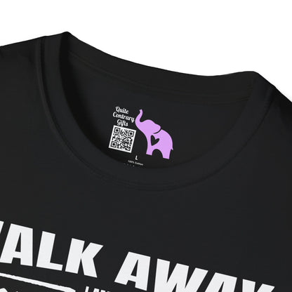 Walk Away I Am A Grumpy Old Man... Adult T-shirt