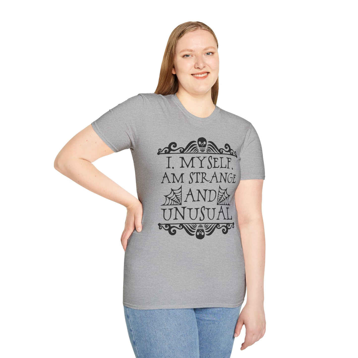 Beetlejuice I Myself Am Strange and Unusual T-shirt