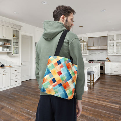 Rustic Radiance Canvas Tote Bag