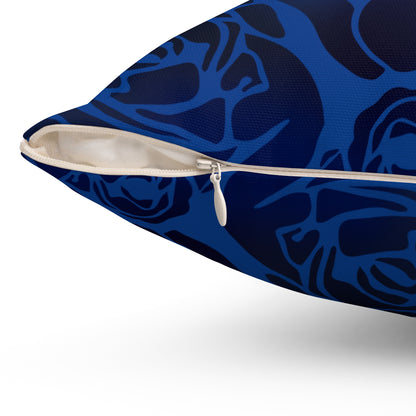 Nocturne Roses Throw Pillow