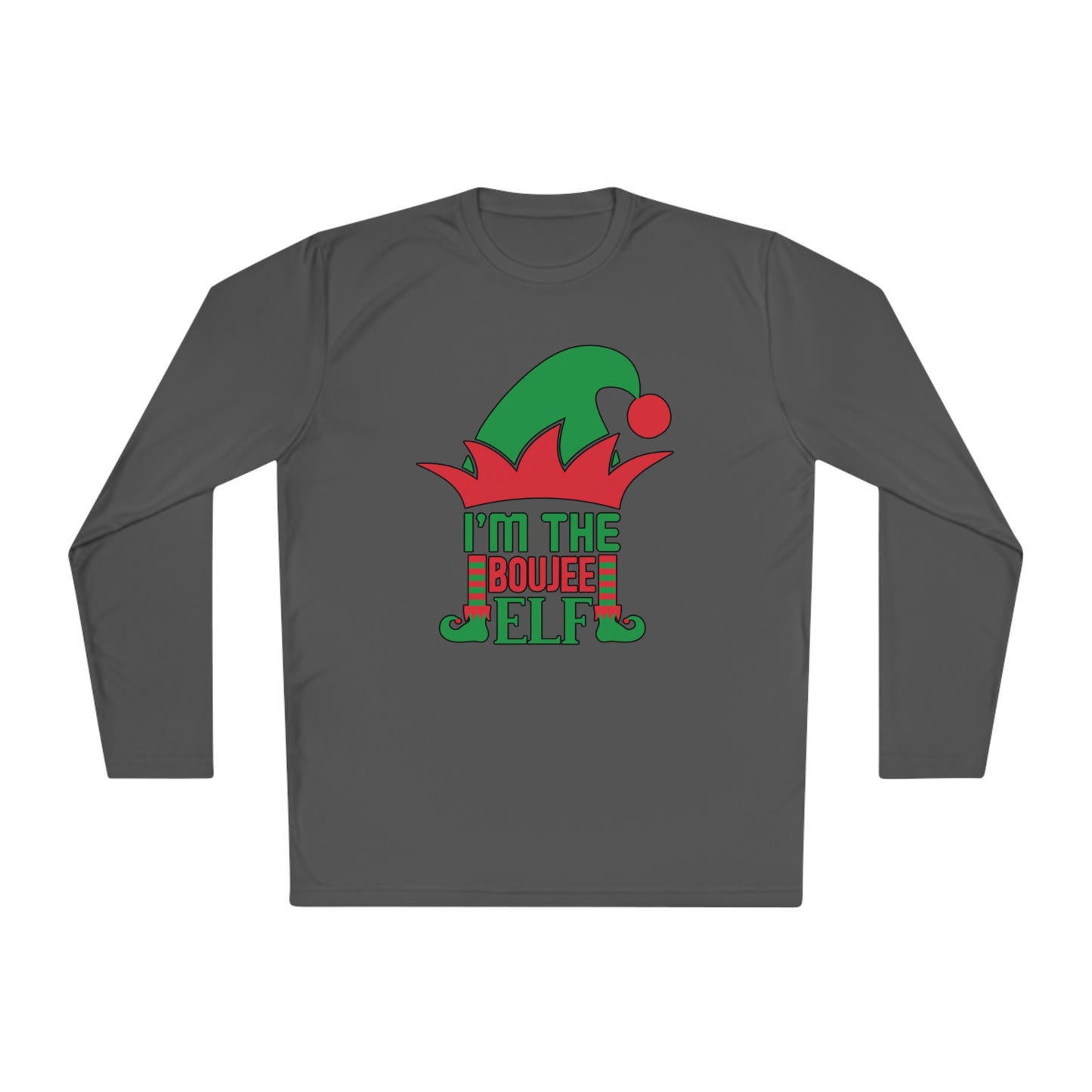 I'm The Boujee Elf Adult Long Sleeve Tee