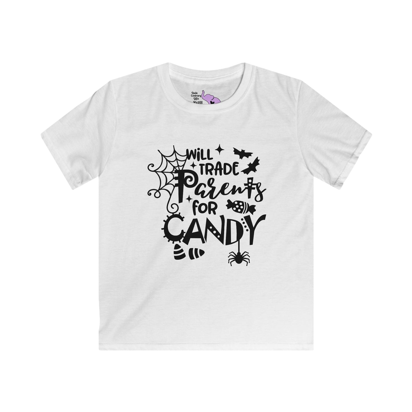 Will Trade Parents For Candy Youth Softstyle Tee