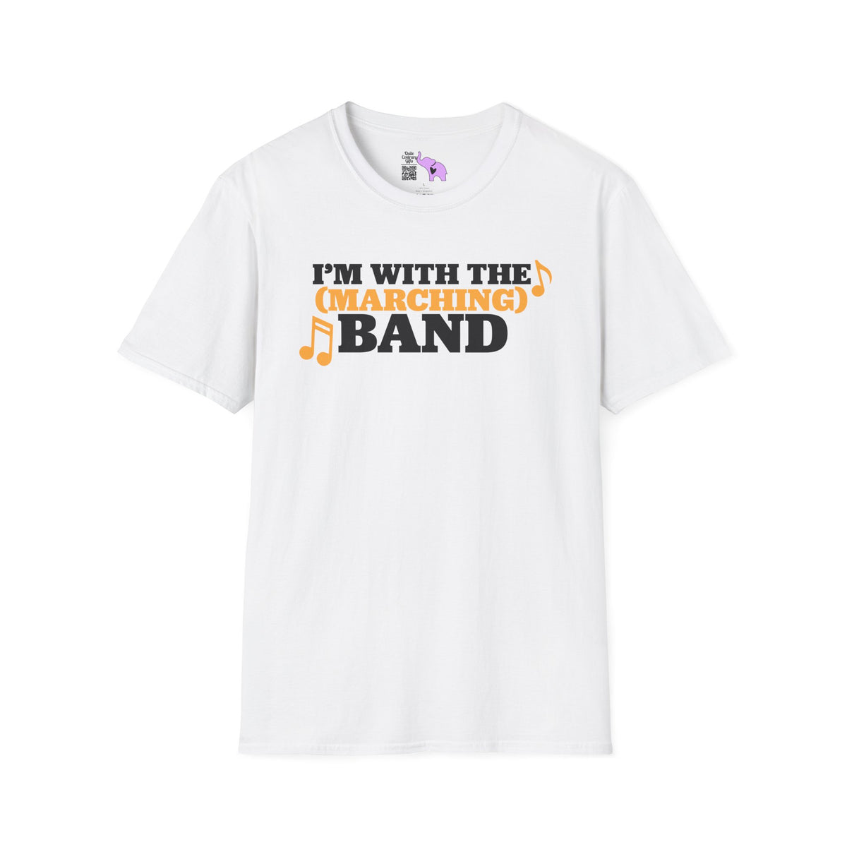 I'm With The (Marching) Band Adult T-shirt