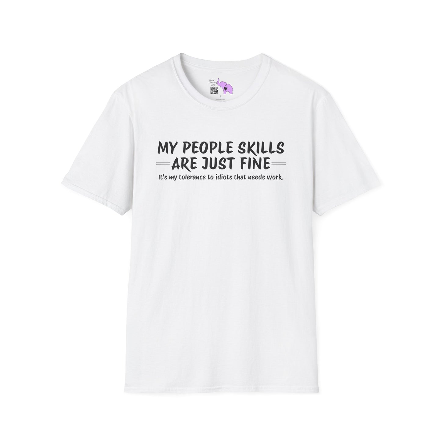 My People Skills Are Just Fine... Adult T-shirt