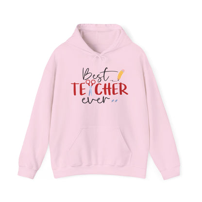 Best Teacher Ever Heavy Blend™ Hooded Sweatshirt