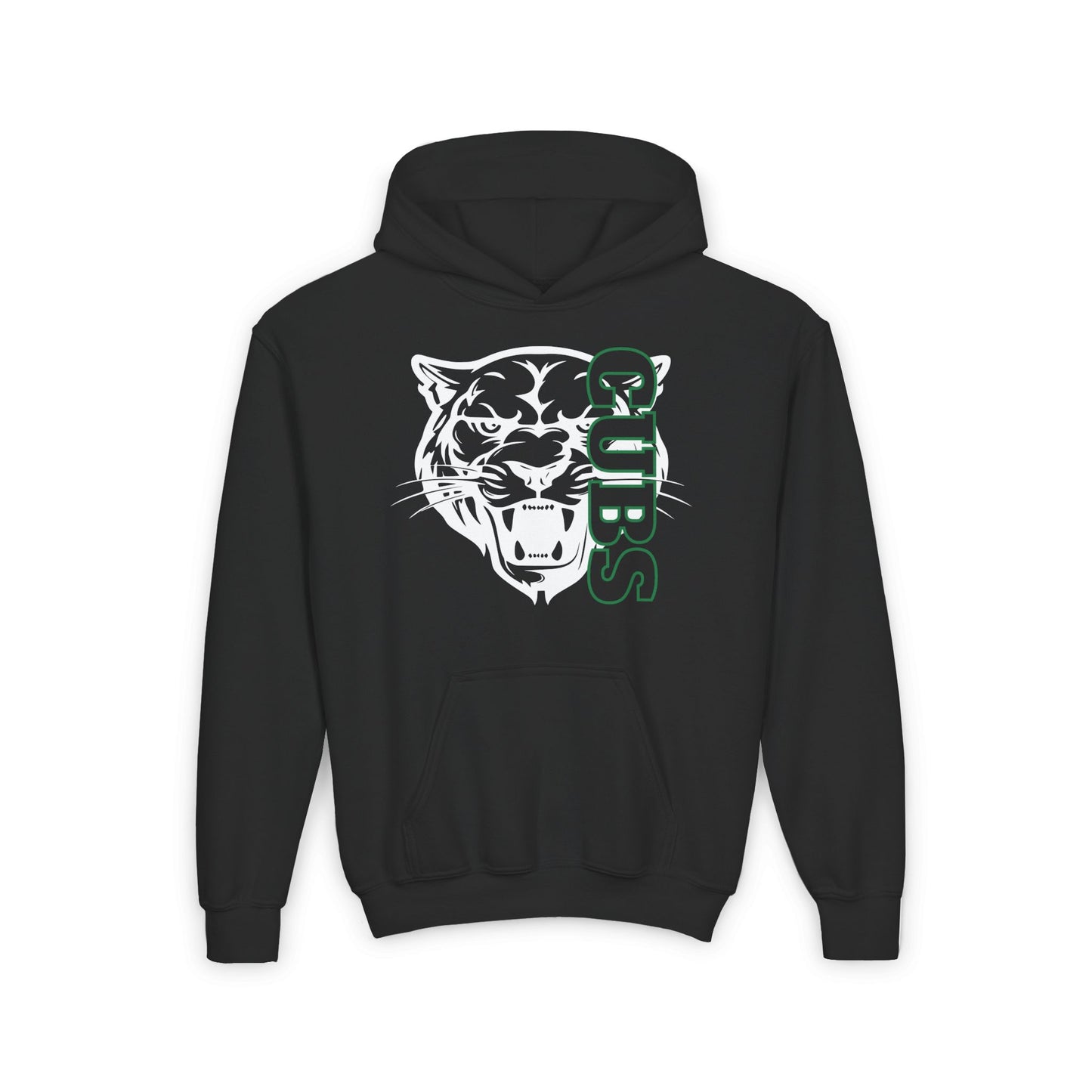 Brenham Cubs Mascot Youth Heavy Blend Hoodie