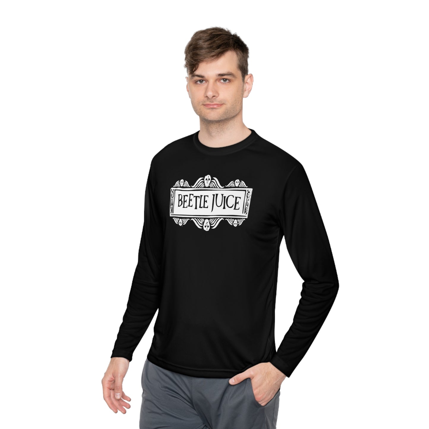 Beetlejuice Title Lightweight Long Sleeve Tee