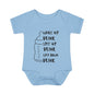 Wake Up Spit Up Lay Down Drink Infant Baby Rib Bodysuit