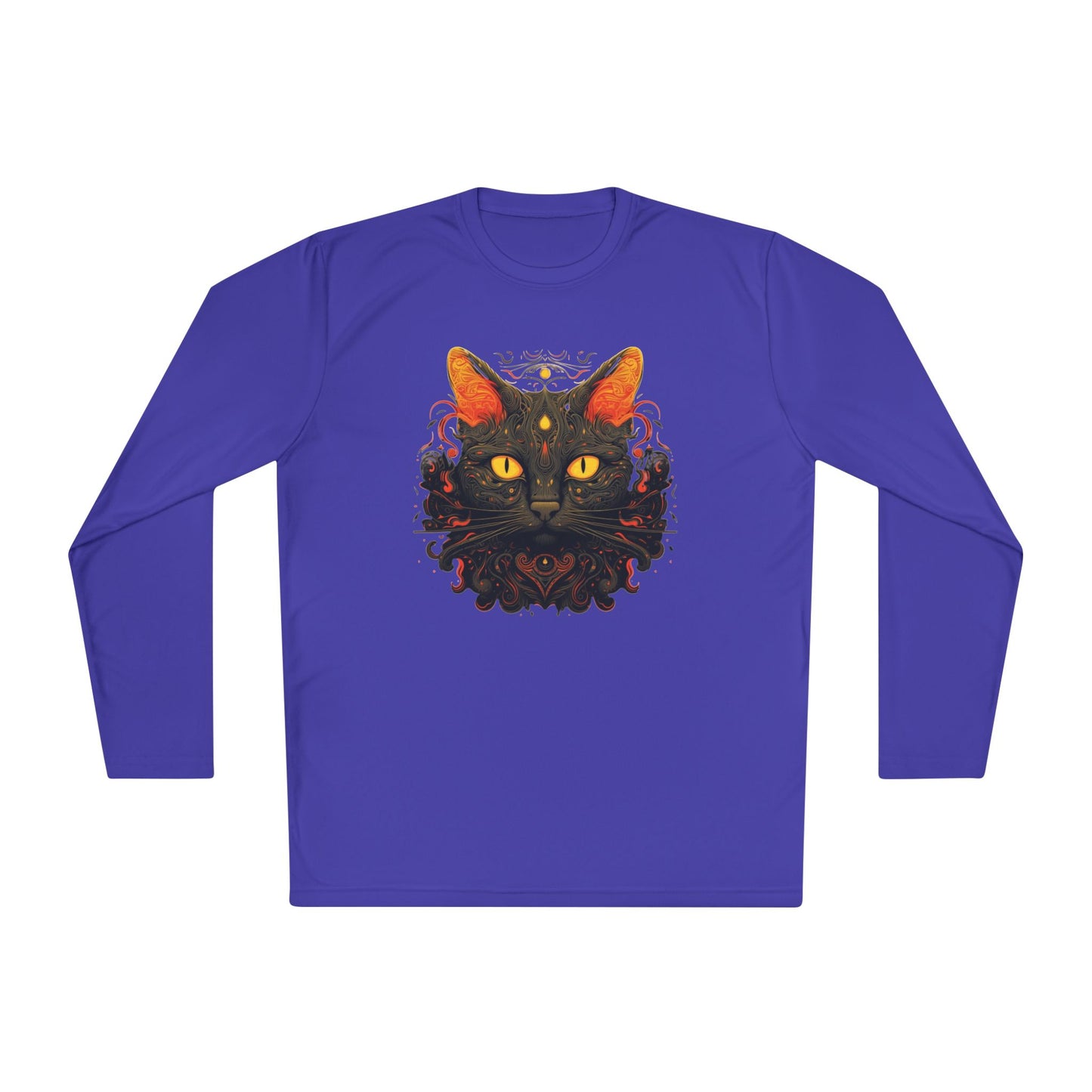 Creepy Black Cats 2 Adult Long Sleeve Tee