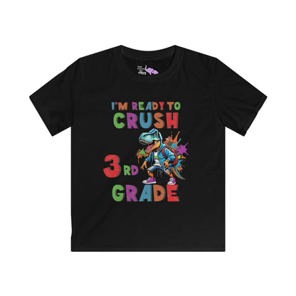 I'm Ready To Crush 3rd Grade Youth Softstyle Tee