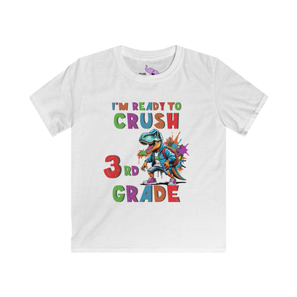 I'm Ready To Crush 3rd Grade Youth Softstyle Tee