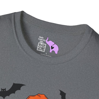 Spooky Mama (Black Catl) Adult T-shirt