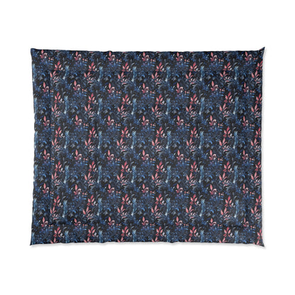 Dusky Floral Whispers Comforter