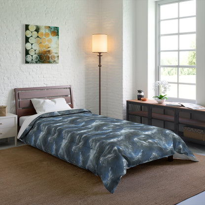 Snowdrift Sheer & Lace Basic Bedding Set
