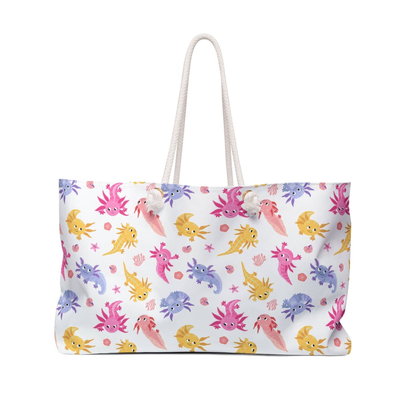 Axolotl Whimsy Weekender Bag