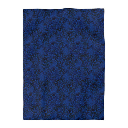 Nocturne Roses Microfiber Duvet Cover