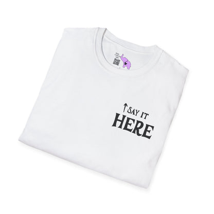 My Back is not a Voicemail... Adult T-shirt