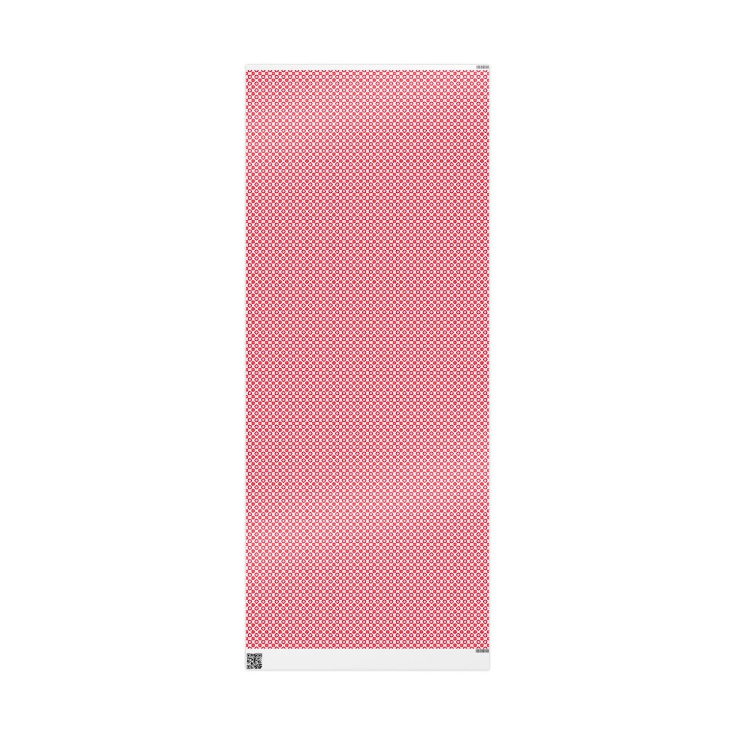 Scarlet Star Garden Wrapping Paper