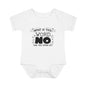 What Is This Word No That You Speak Of? Baby Rib Bodysuit