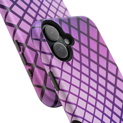 Midnight Mist Mosaic MagSafe® Compatible Tough Case for iPhone