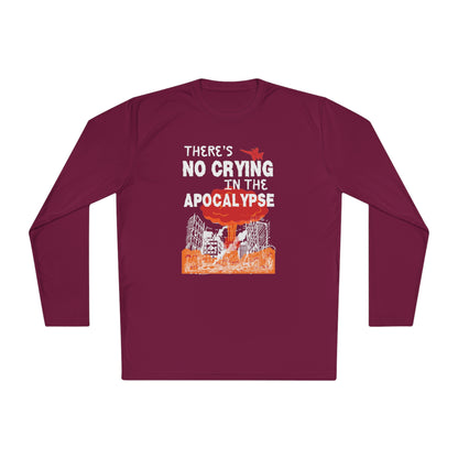 There's No Crying In The Apocolypse Unisex Lightweight Long Sleeve Tee