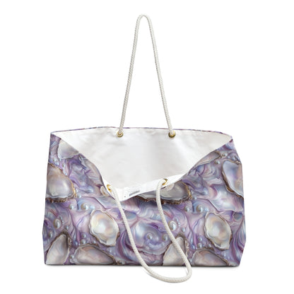 Purple Opalescent Dreams Weekender Bag