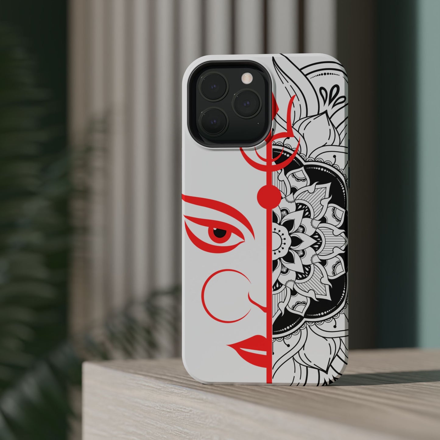 Goddess Durga Mata w/Mandala MagSafe® Compatible Tough Case for iPhone