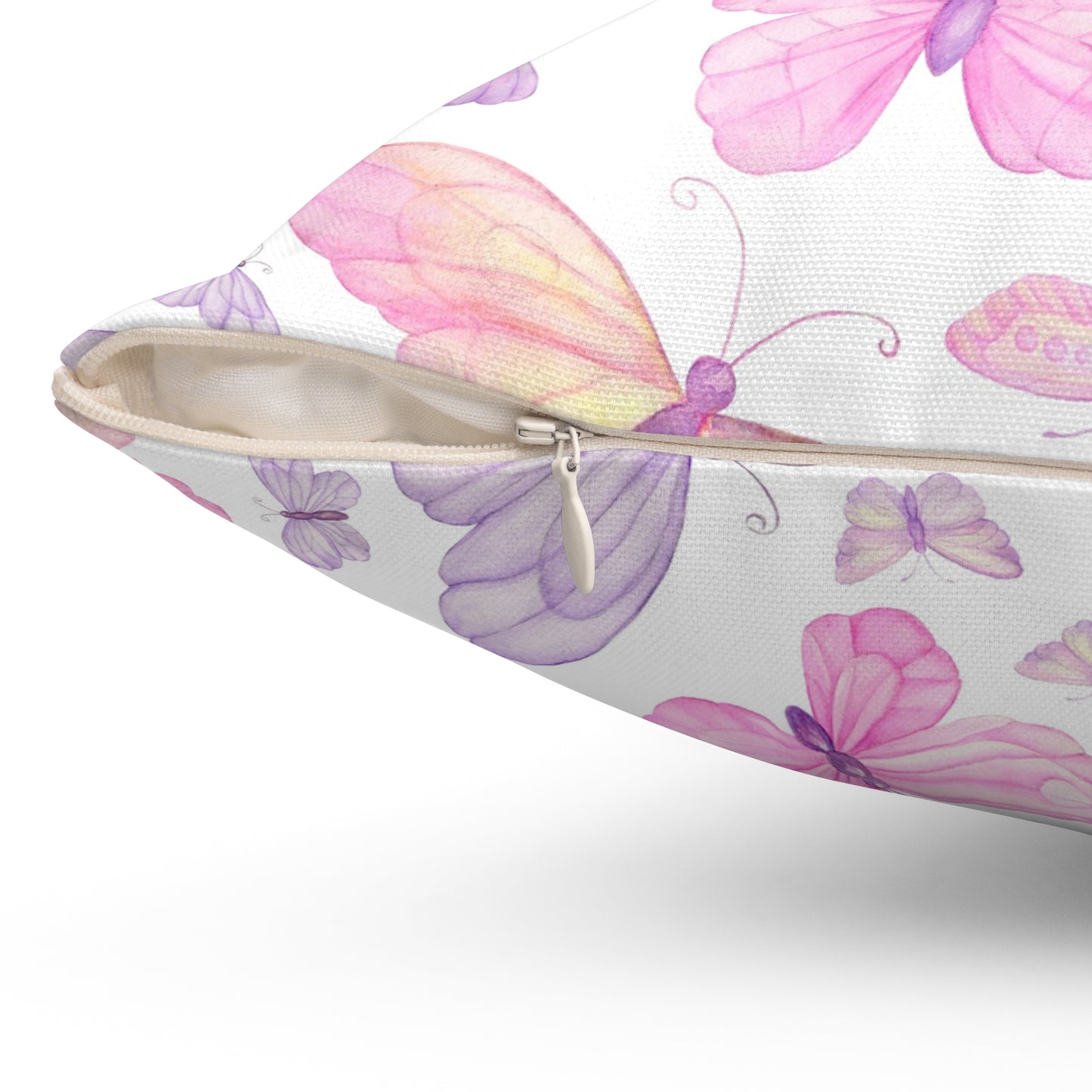 Pastel Butterfly Dreams Throw Pillow