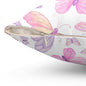 Pastel Butterfly Dreams Throw Pillow
