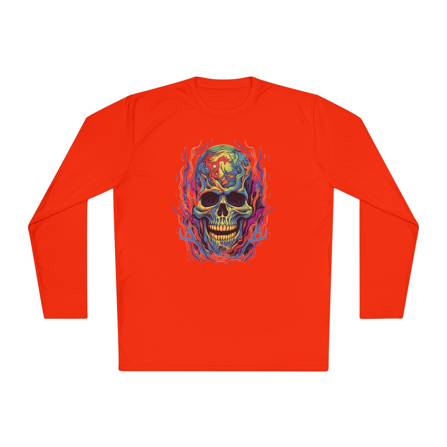 Creepy Bones 15 Adult Long Sleeve Tee