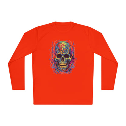Creepy Bones 15 Adult Long Sleeve Tee