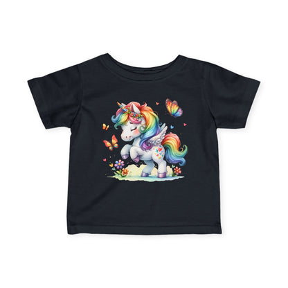 Rainbow Unicorn Infant Soft T-Shirt