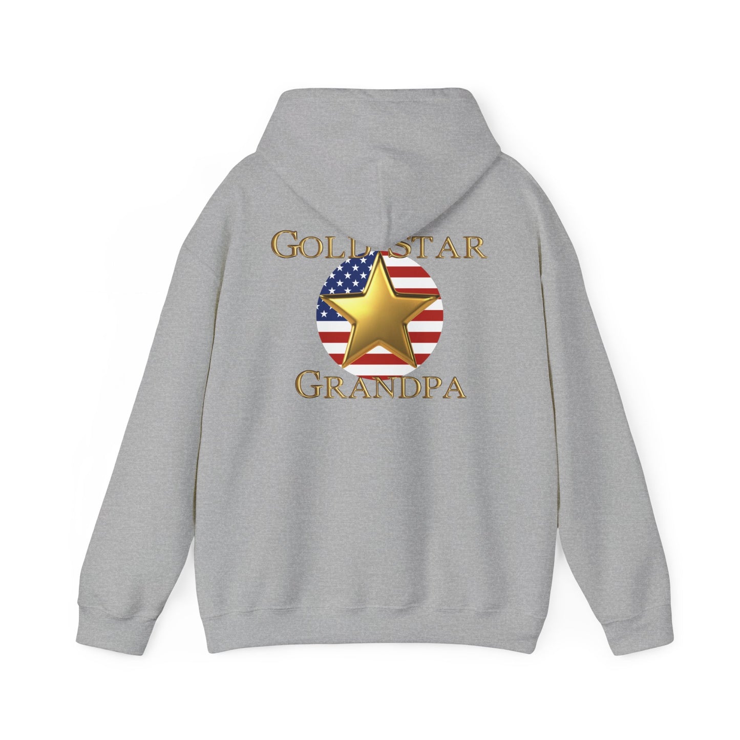 Gold Star Grandpa Heavy Blend™ Hooded Sweatshirt