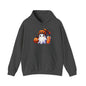 Cute Ghost and Pumpkins Heavy Blend™ Hooded Sweatshirt