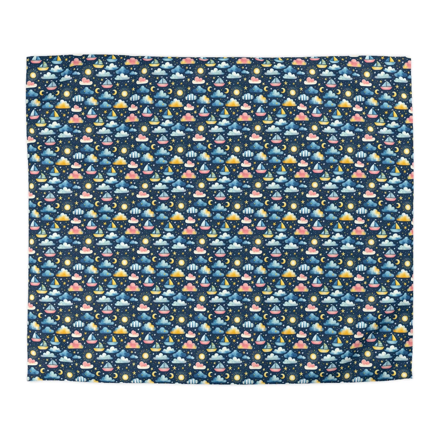 Night Sail Dreams Microfiber Duvet Cover
