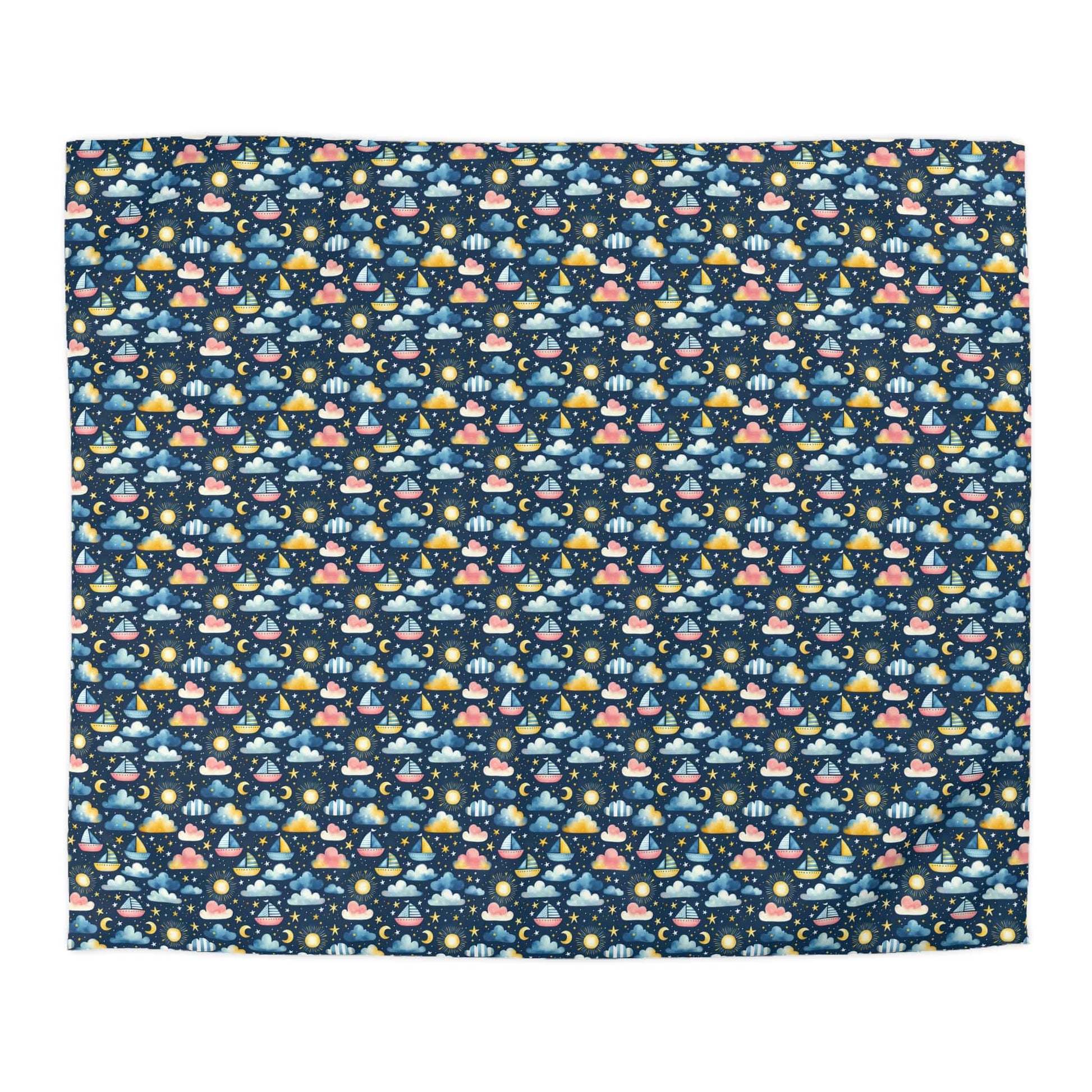 Night Sail Dreams Microfiber Duvet Cover