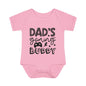 Dad's Gaming Buddy Baby Rib Bodysuit
